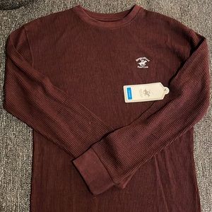 Beverly Hills Polo Club Loungewear Long Sleeve Thermal Shirt